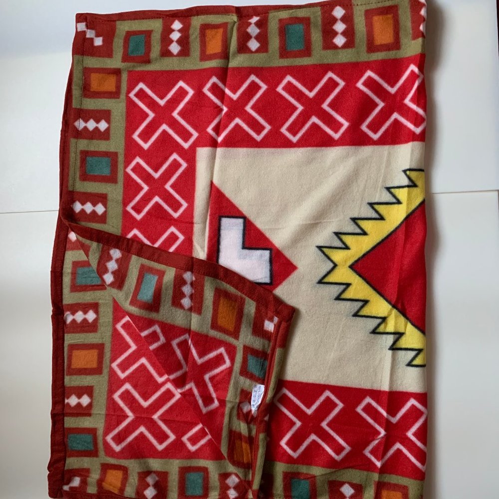 Graphic Thin Blanket  48'' x 32.5'' NWOT